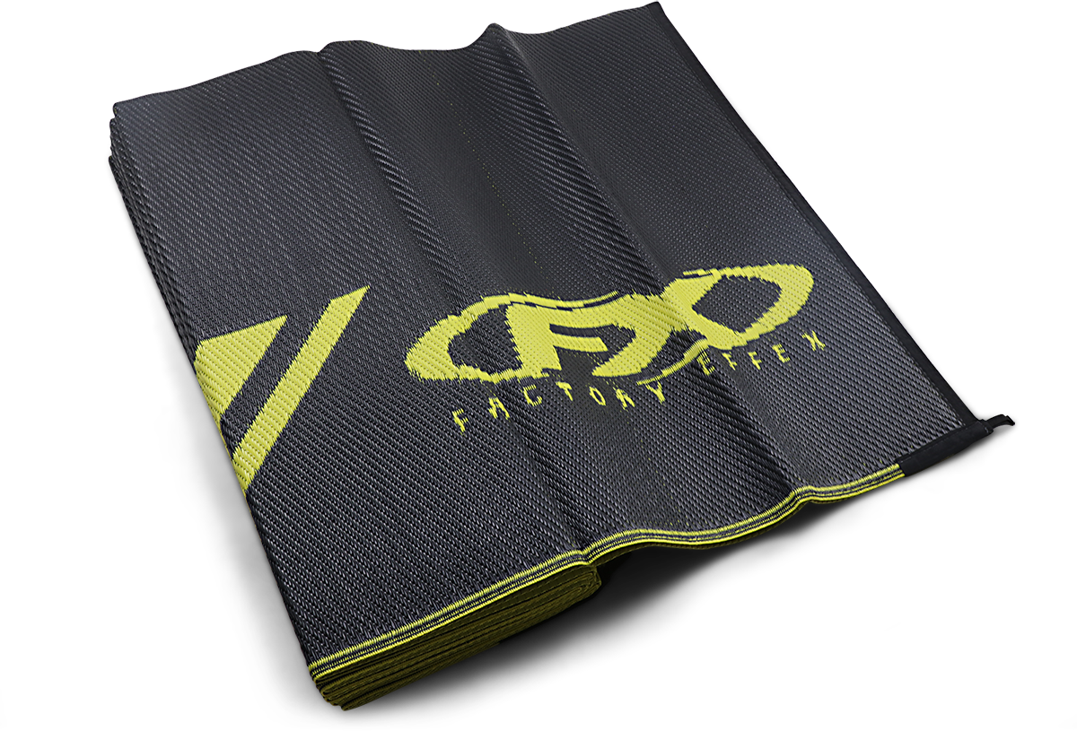 FACTORY EFFEX RV Mat - Black - Suzuki 22-45430