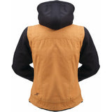 Z1R Women's Jayrod Jacket - Black/Tan - 3W 2813-1081