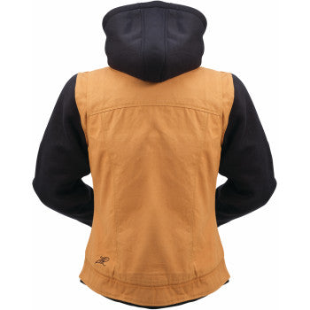 Z1R Women's Jayrod Jacket - Black/Tan - XS 2813-1074