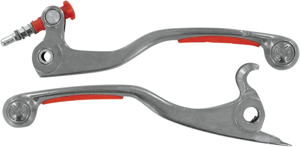 MOOSE RACING Lever Set - Competition - Orange 1SGKJ58