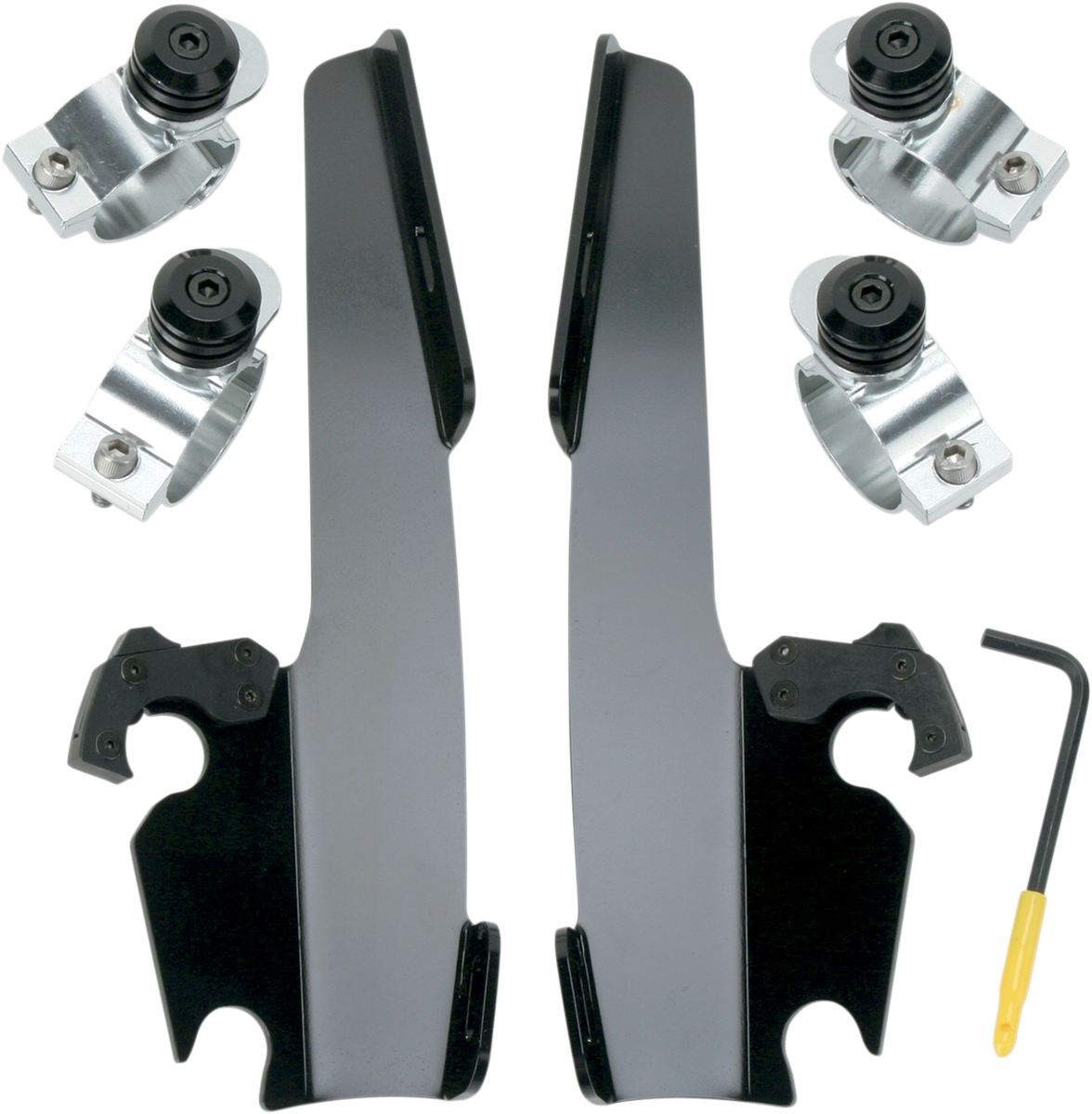 MEMPHIS SHADES Fats/Slim Trigger Lock Mounting Kit - Narrow - Black MEB8967