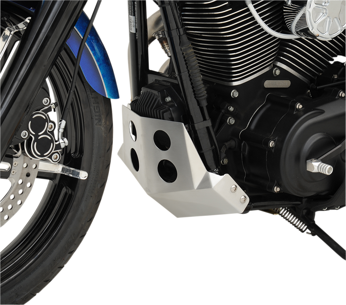 SPEED MERCHANT Skid Plate - Aluminum - Dyna SM-DSP06BR