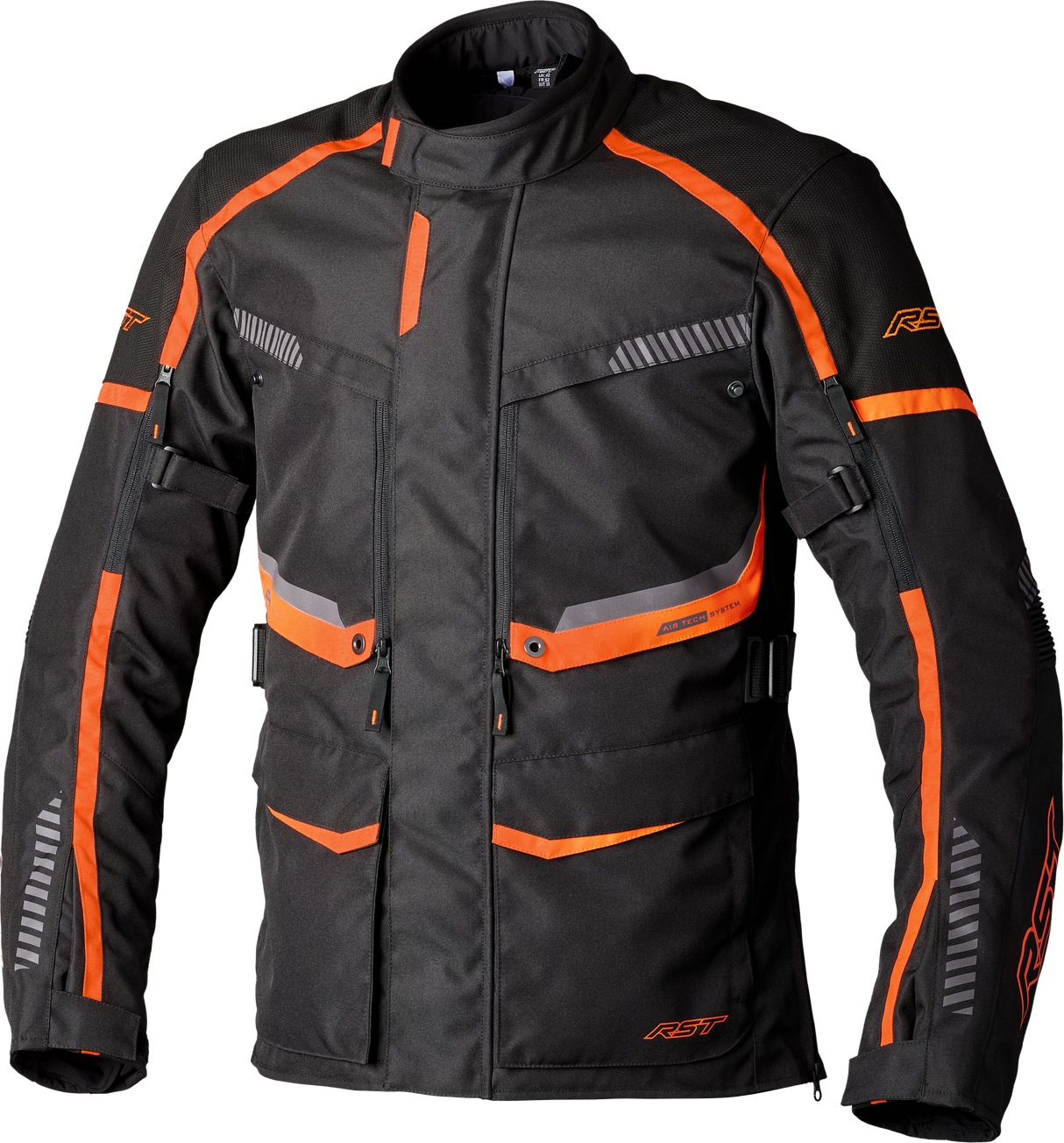 RST Maverick Evo Ce Jacket Black/Orange Textile Sm 103198ORG-40