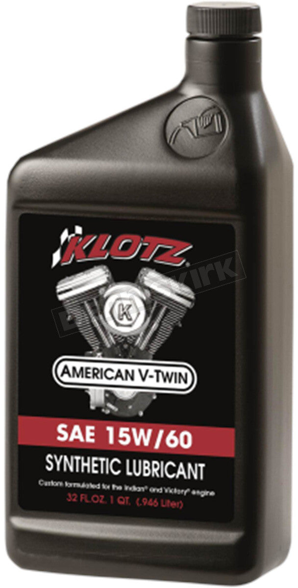 KLOTZV-Twin Syn 4t Engine Oil 15w60 1 Qt 10/CaseKV-1560