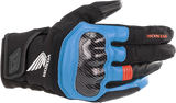 ALPINESTARS Honda SMX Z Drystar® Gloves - Black/Blue/Bright Red - Medium 3527321-1737-M