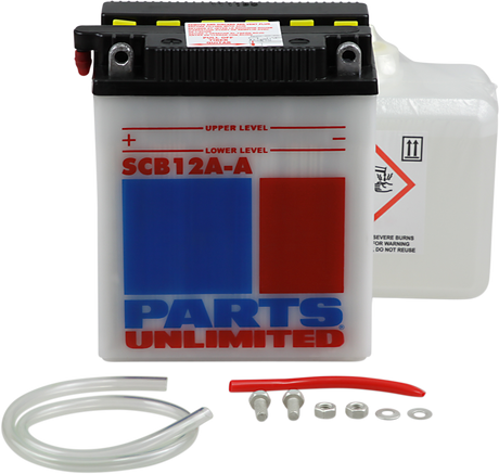 Parts Unlimited Battery - Yb12a-A With Sensor Scb12a-A-Fp