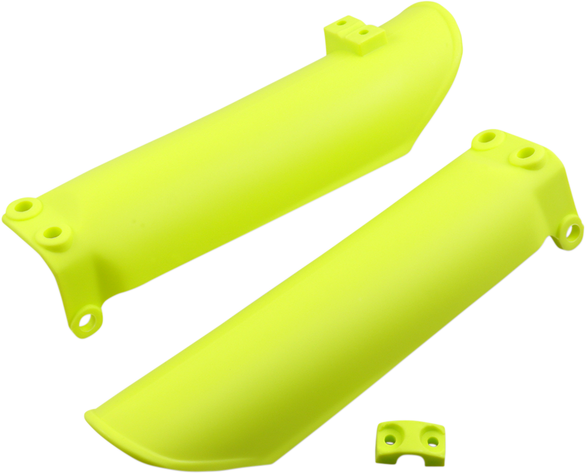 ACERBIS Lower Fork Covers for Inverted Forks - Yellow 2732020005