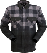 Z1R Duke Ombre Flannel - Gray/Black - Large 2840-0159