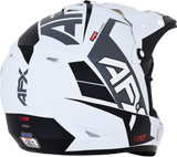 AFX FX-17 Helmet - Aced - Matte White/White - Medium 0110-6495