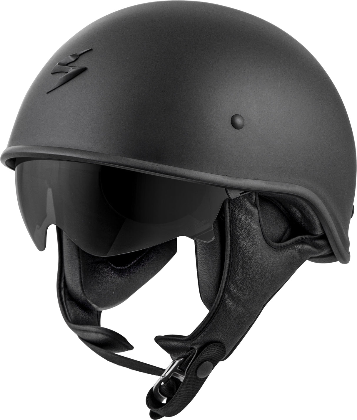 SCORPION EXO Exo-C90 Open-Face Helmet Matte Black Sm C90-0103