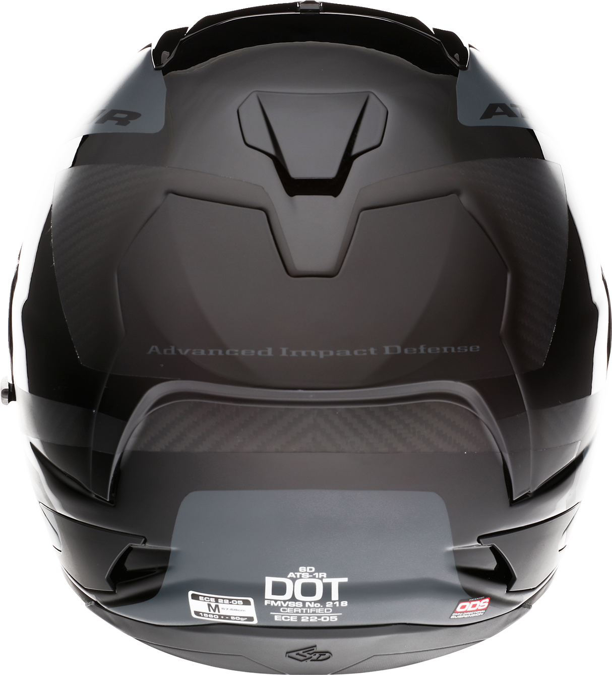 6D ATS-1R Helmet - Wyman - Black/Gray - Small 30-0705