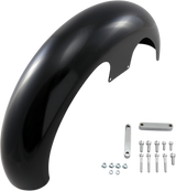 KLOCK WERKS Wrapper Front Fender - Black - Steel - 21" KWF-04-0469