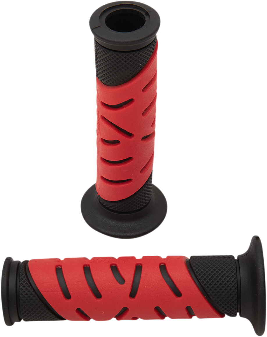 PRO GRIP Grips - Gel - 719 - Open Ends - Black/Red PA0719OENERO