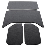 DEI 11-18 Jeep Wrangler JK 4-Door Boom Mat Headliner - 4 Piece - Black