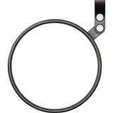 HIGHSIDER Mirror - Circula-S - Side View - Round - Black 301-297