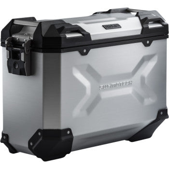 SW-MOTECH TRAX ADV Hard Case - 37 Liter - Silver - Left ALK.00.733.11000L/S