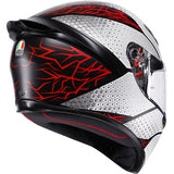 AGV Helmet K1 S Speedarmor Matt Black/Grey/Red Md 2118394018-073-M