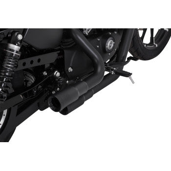 VANCE & HINES Mini Grenades Exhaust System - Matte Black Harley-Davidson 1200 XLCP 46884