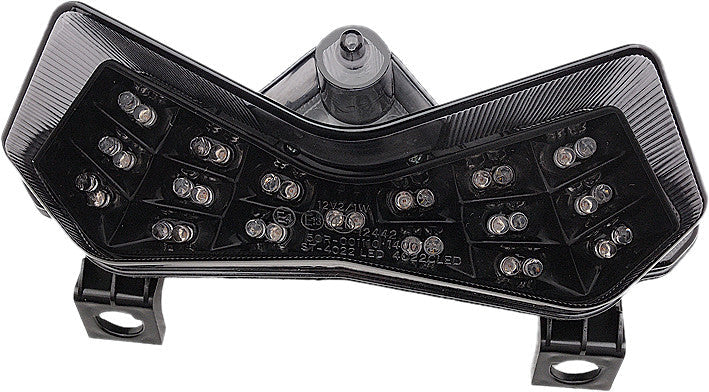 COMP. WERKES Integrated Tail Light Black/Smoke Rsv R4 MPH-80161B