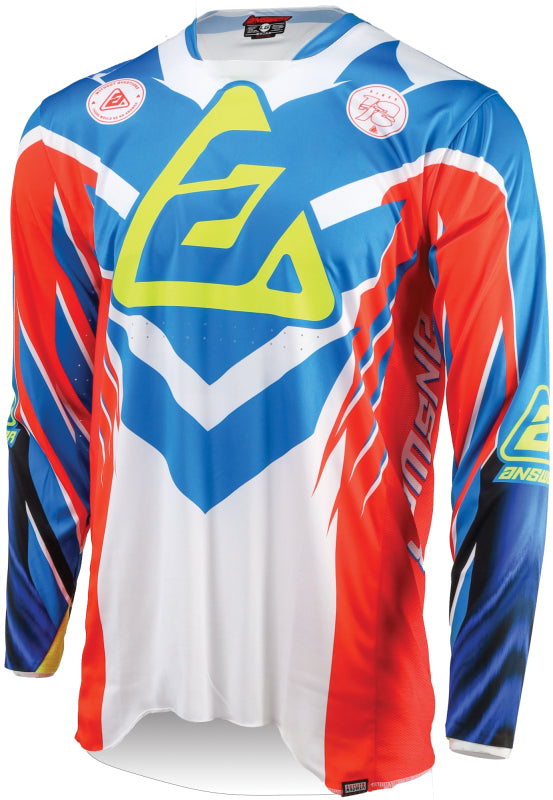 Answer 25 Elite Xotic Jersey Red/White/Blue - Medium 442516