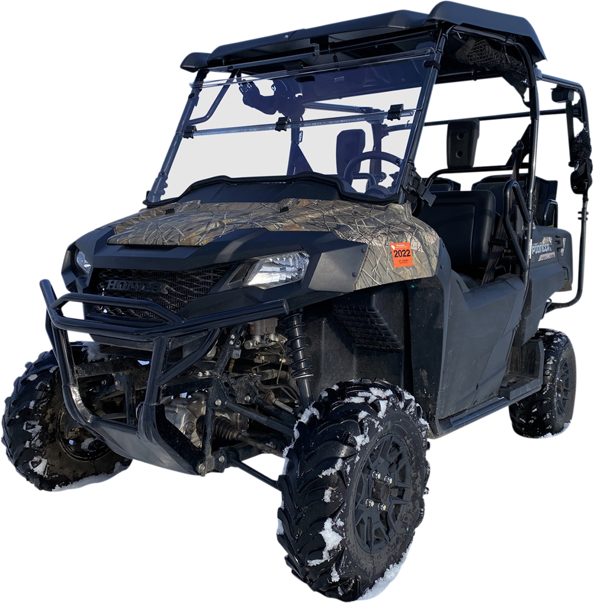 MOOSE UTILITY Full Folding Windshield - Deluxe - Pioneer V000263-12200M