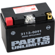 Parts Unlimited Agm Battery - Ytz12s Ctz12s