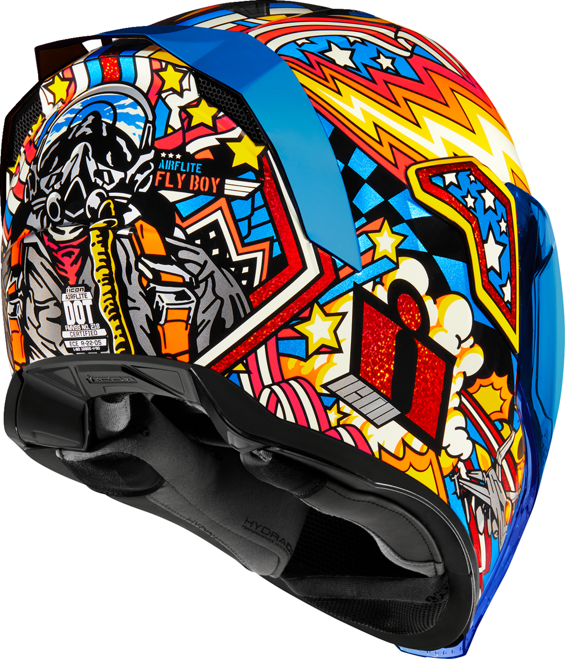 ICON Airflite™ Helmet - Flyboy - Blue - XS 0101-16010