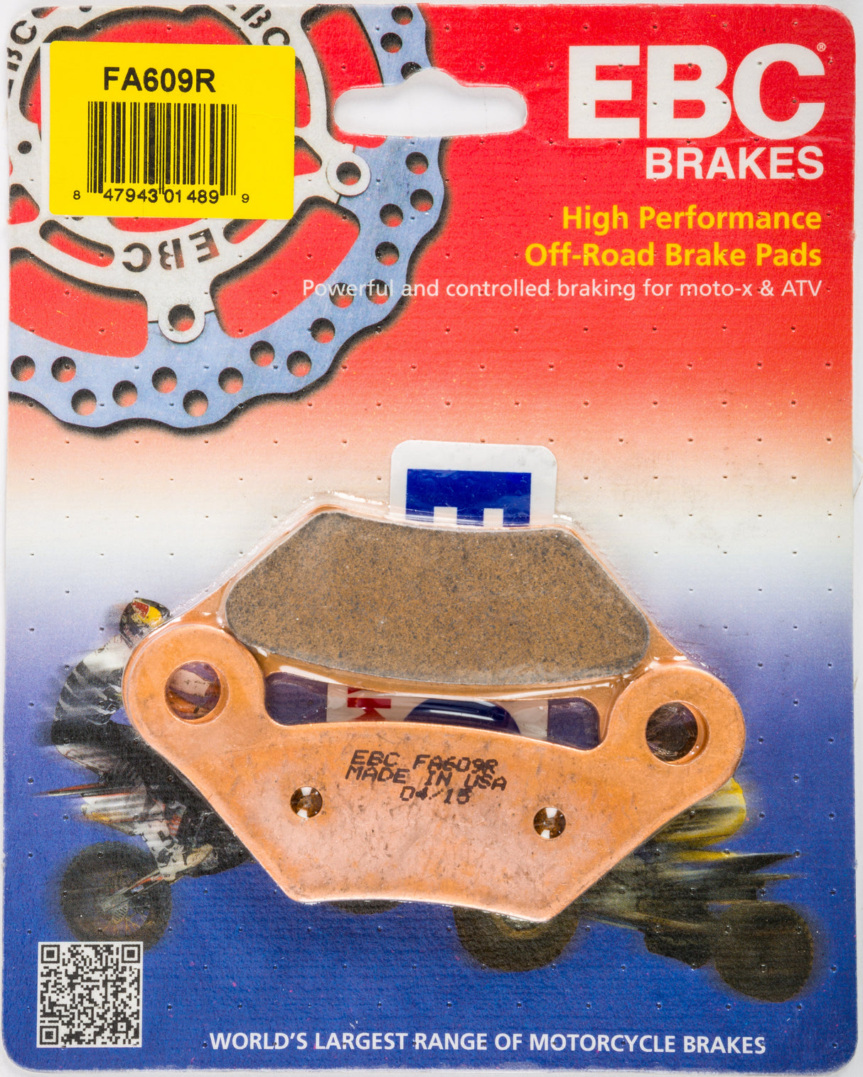 EBC Brake Pads Fa609r Sintered R Series FA609R