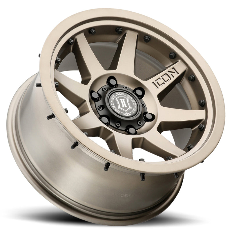 ICON Rebound Pro 17x8.5 5x150 25mm Offset 5.75in BS 110.1mm Bore Bronze Wheel 21817855557BR