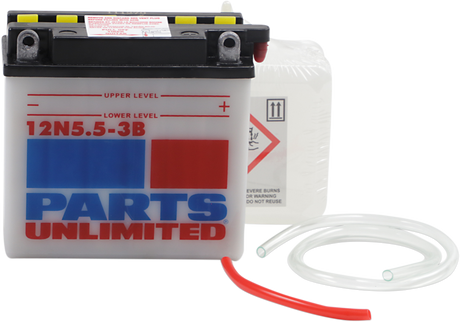 Parts Unlimited Battery - 12n5.5-3b 12n5.5-3b-Fp