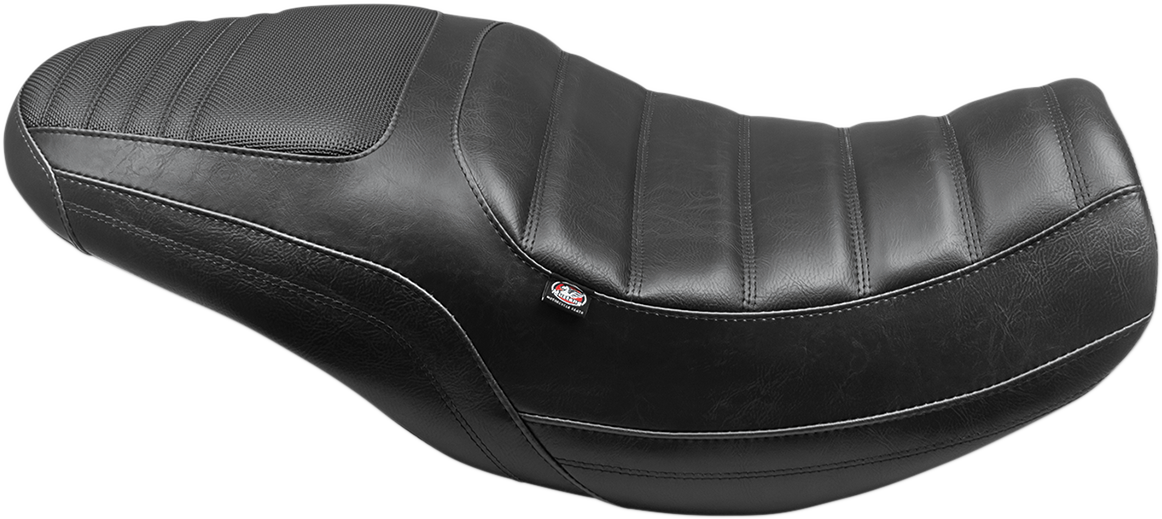 MUSTANG Seat - Tripper Fastback - Front Tuck-n-Roll/Rear Gripper - Black - Ducati Scrambler 76320