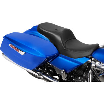 DRAG SPECIALTIES SEATS Forward Position Freedom Seat - Vinyl/Solar Leather - Smooth - FLH/FLT '23-'25 0801-2171