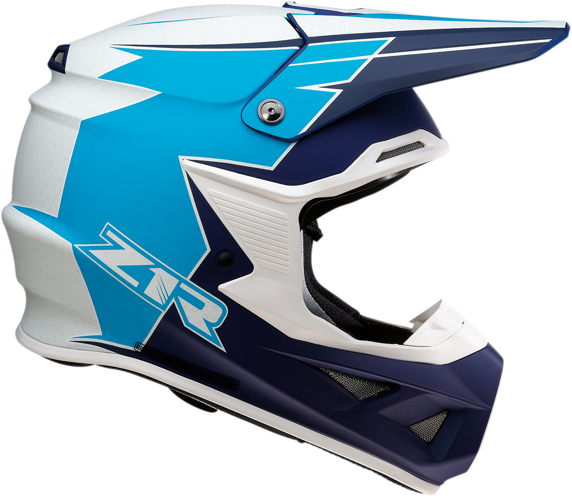 Z1R F.I. Helmet - MIPS - Hysteria - Blue/White - XS 0110-6432