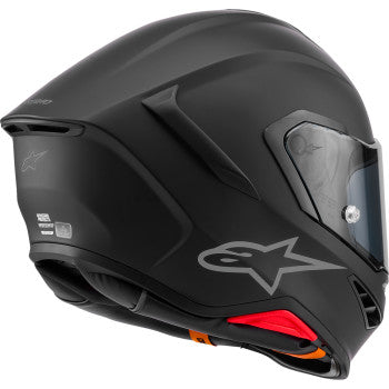 IN STOCK OPEN BOX ALPINESTARS Supertech R7 Helmet - 22.06 - Solid - Matte Black - Medium 8202126-110-M