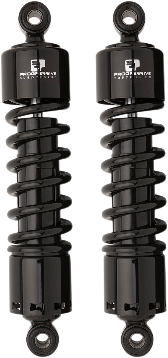 PROGRESSIVE SUSPENSION 412 Series Shock - 11" - Heavy Duty - Black - Dyna 412-4045B