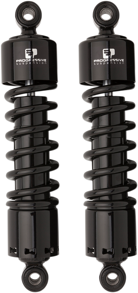 PROGRESSIVE SUSPENSION 412 Series Shock - 11" - Heavy Duty - Black - Dyna 412-4045B