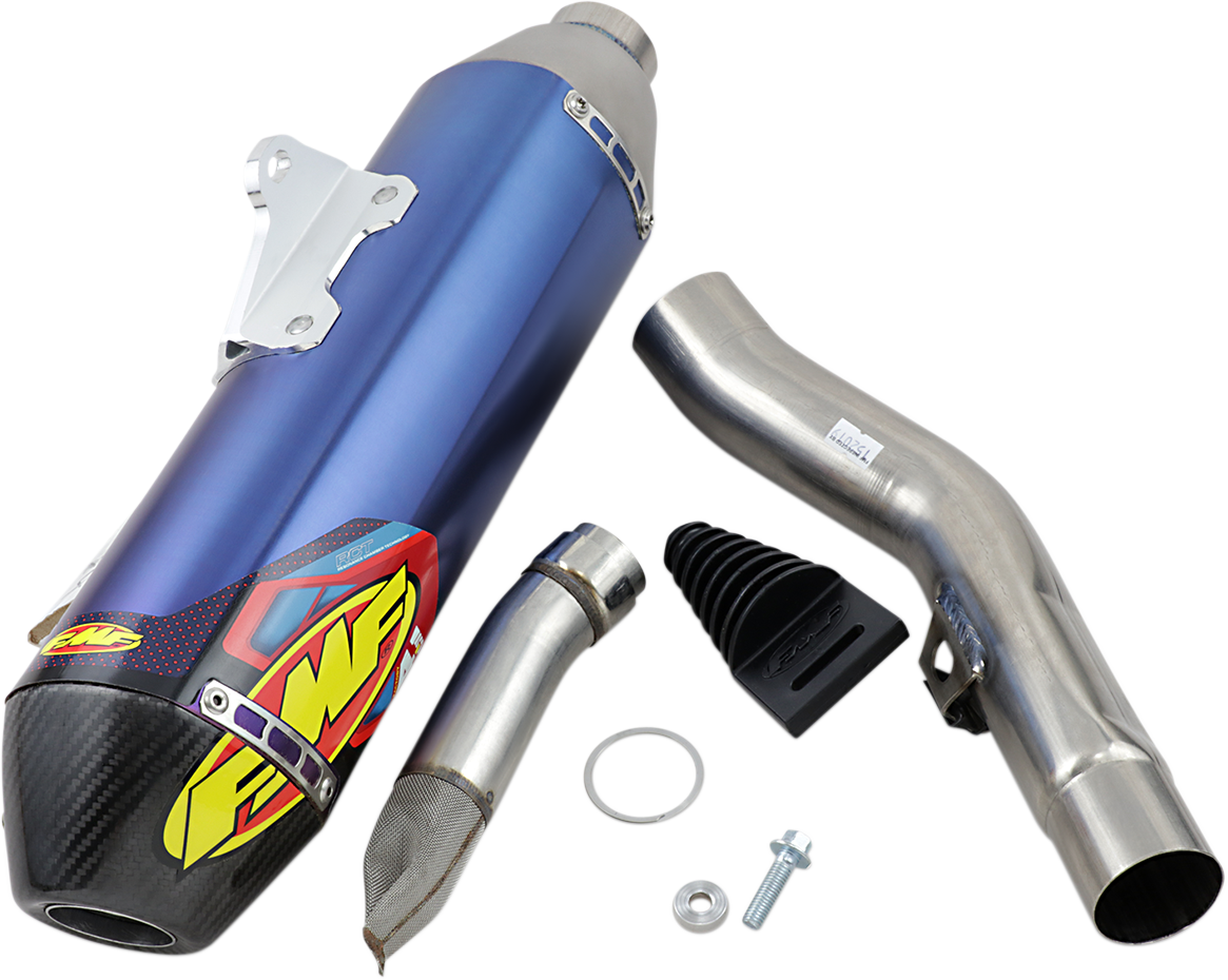 FMF Factory 4.1 RCT Muffler - Anodized Titanium RM-Z 250 2019-2025 043373 1821-1959