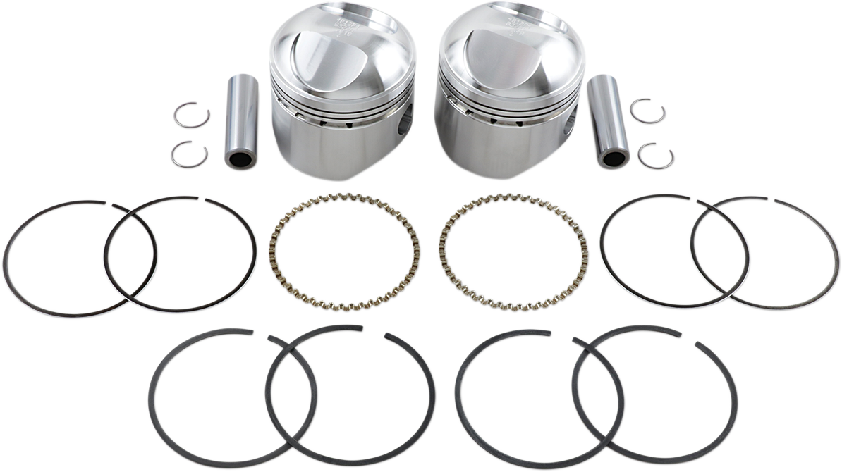 WISECO Piston Kit - .040 - 1948-1980 - Big Twin High-Performance K1609