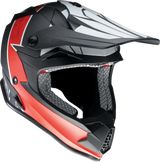 Z1R Youth F.I. Helmet - Fractal - MIPS - Matte Black/Red - Small 0111-1517