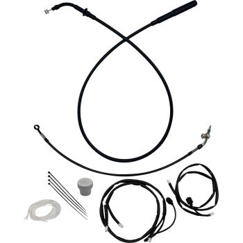 FAT BAGGERS EZ Installation Kit - +6" - FLTR, FLTRSE - Black  149916-B