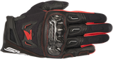 ALPINESTARS Honda SMX-2 Air Carbon V2 Gloves - Black/Red - Small 3567818-13-S