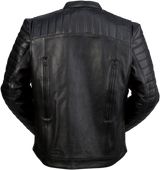 Z1R Artillery Leather Jacket - Black - 2XL 2810-3777