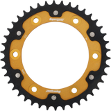 SUPERSPROX Stealth Rear Sprocket - 42 Tooth - Gold - Honda RST-1306-42-GLD