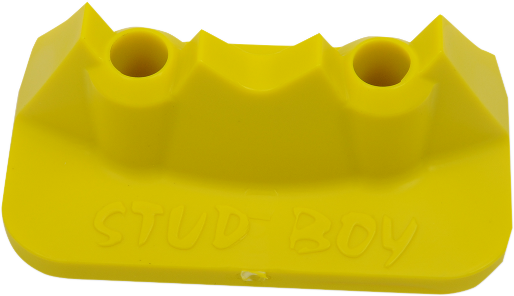 STUD BOY Double Backer Plates - Hi-viz Yellow - For 2-Ply - 48 Pack 2522-P2-HVY