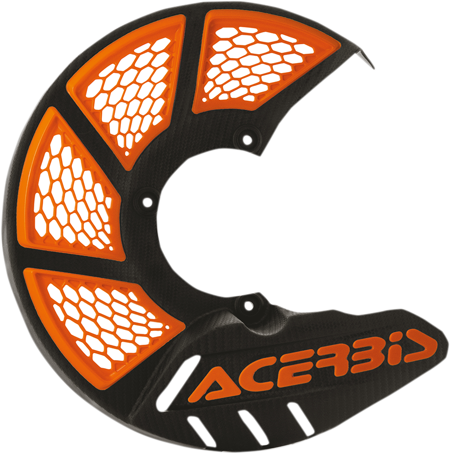 ACERBIS Mini X-Brake Disc Cover - Black/Orange 2630555229