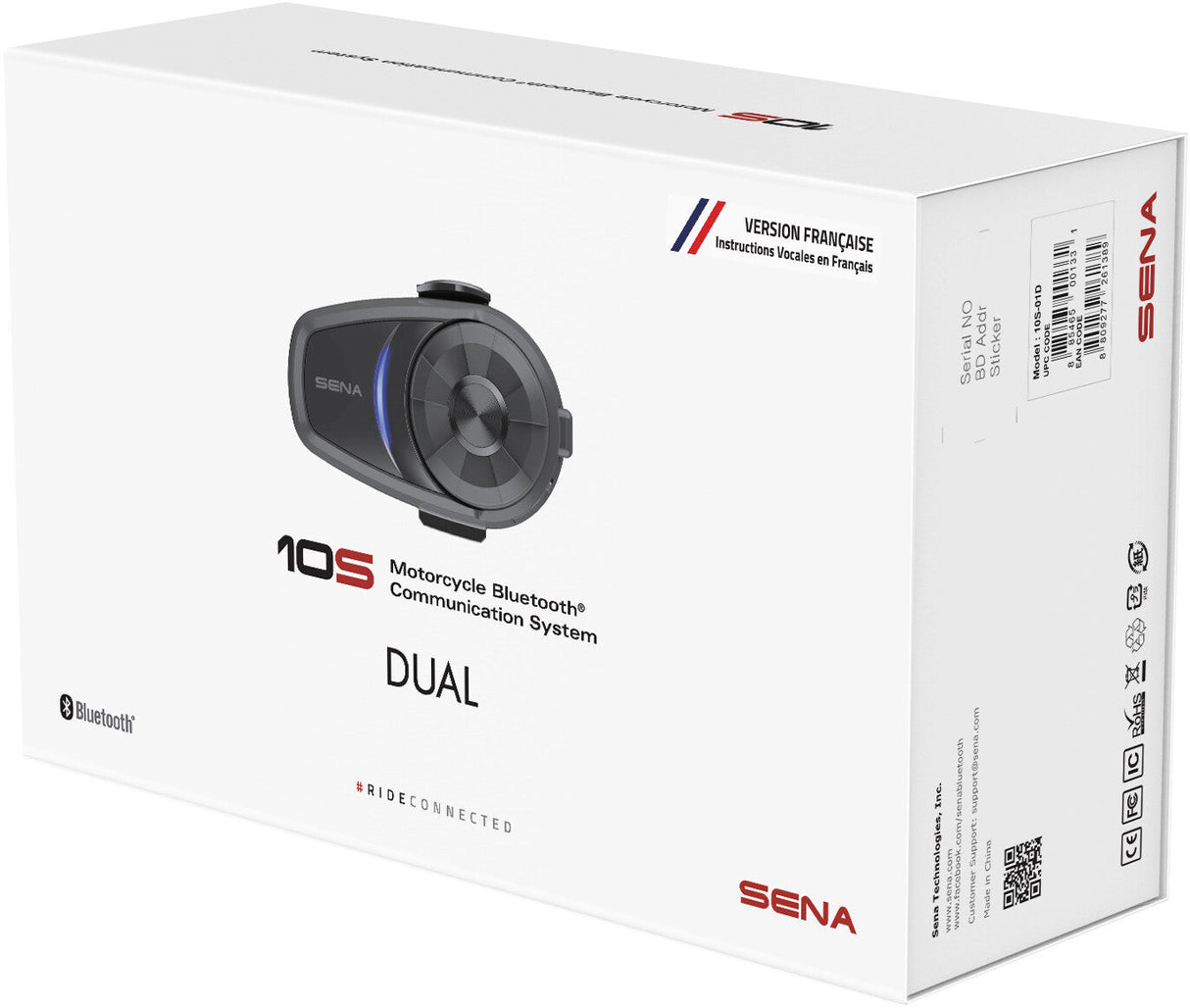 SENA 10s Headset And Intercom (Dual Pack) 10S-02D