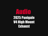 Vandemon 2025   Ducati Panigale V4 and V4S High Mount Exhaust System DUCV4PANHMEXHMESB VA-90