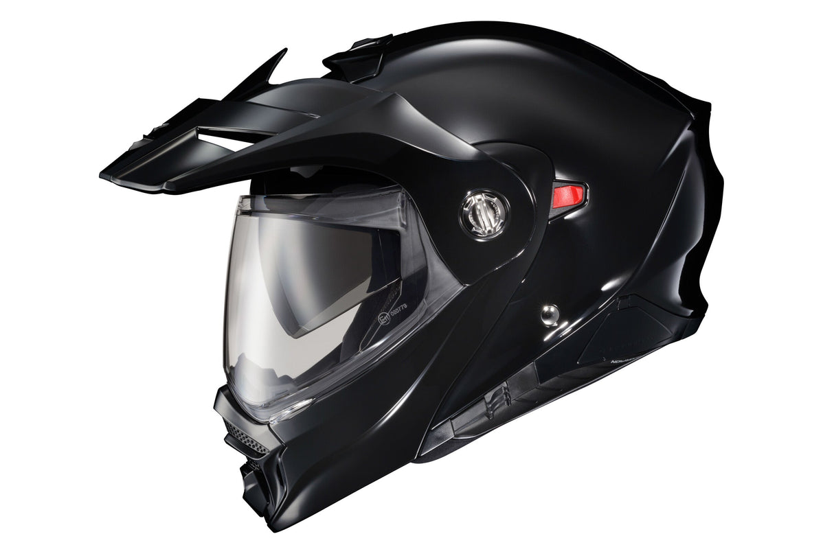 SCORPION EXO Exo-At960 Modular Helmet Gloss Black Xs 96-0032