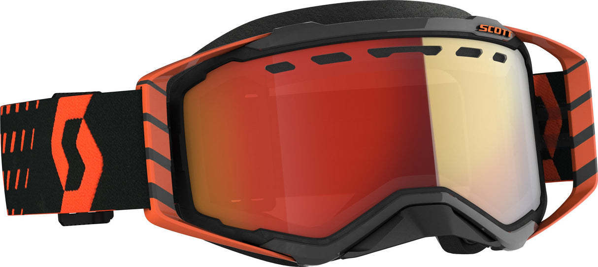 SCOTT Prospect Snwcrs Goggle Org/Blk Enhancer Red Chrome 272846-1008312