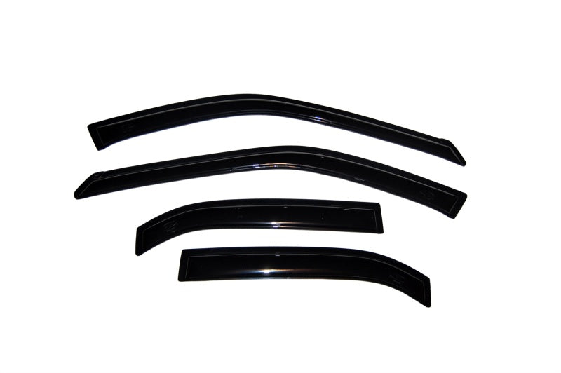 AVS 97-01 Mitsubishi Mirage Ventvisor Outside Mount Window Deflectors 4pc - Smoke 94416